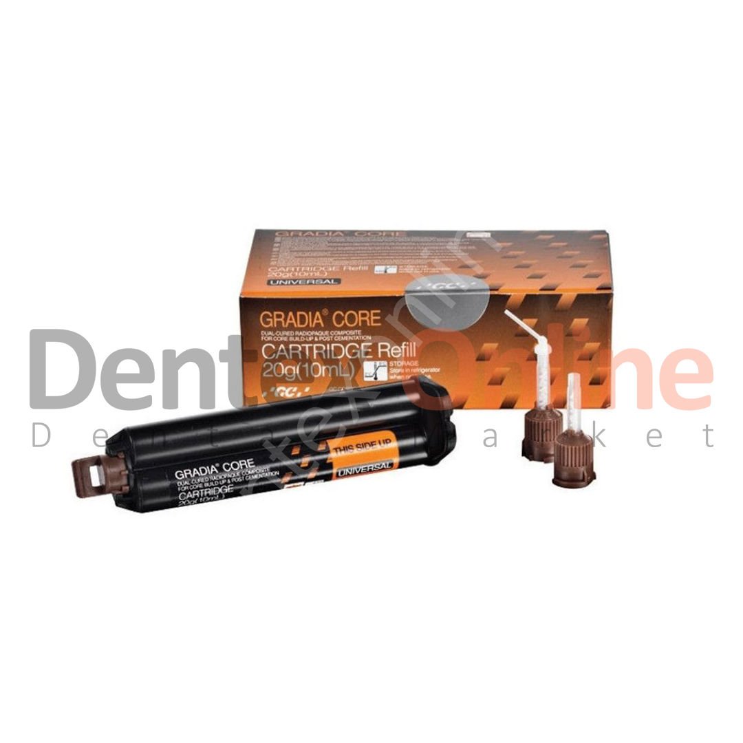 GRADIA CORE Cartridge Refill 10mL (1 adet GRADIA CORE refill 10 mL + 1 adet Cartige Dispanser)