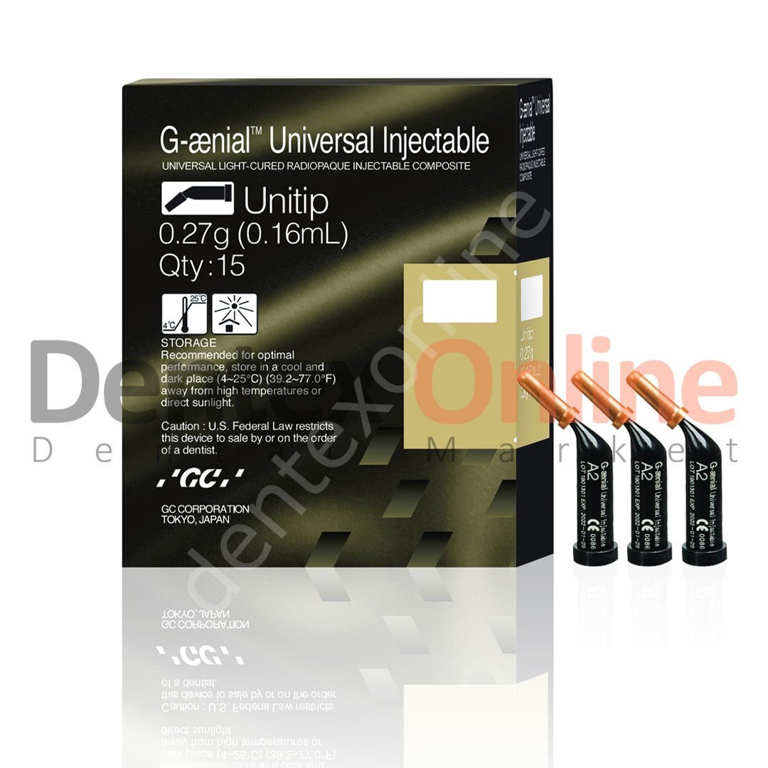 GC G-ænial Universal Injectable, Unitip 15x0.16mL (0.27g), A1