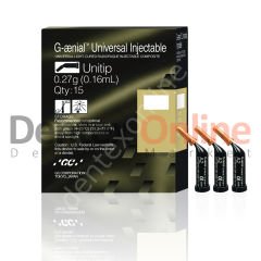 GC G-ænial Universal Injectable, Unitip 15x0.16mL (0.27g), A1