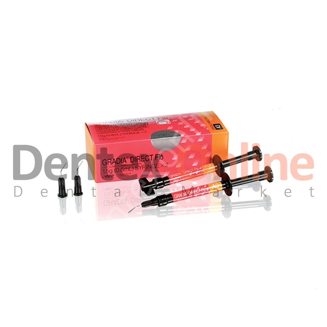 GC GRADIA Direct Flo, Syringe 2x0.8ml (1.3g), A1