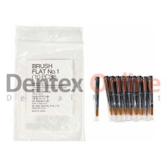 GC GRADIA, Brush Flat, N°1, 10pcs